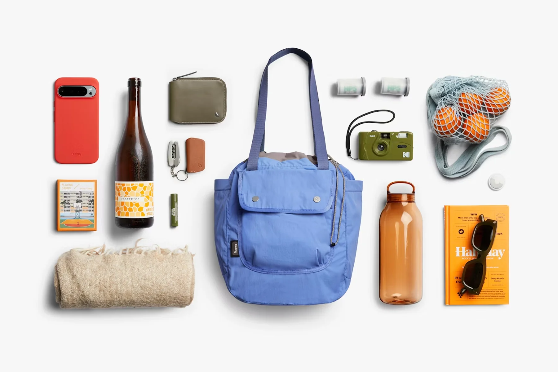 Bellroy Cinch Tote Denim Blue - Image 10