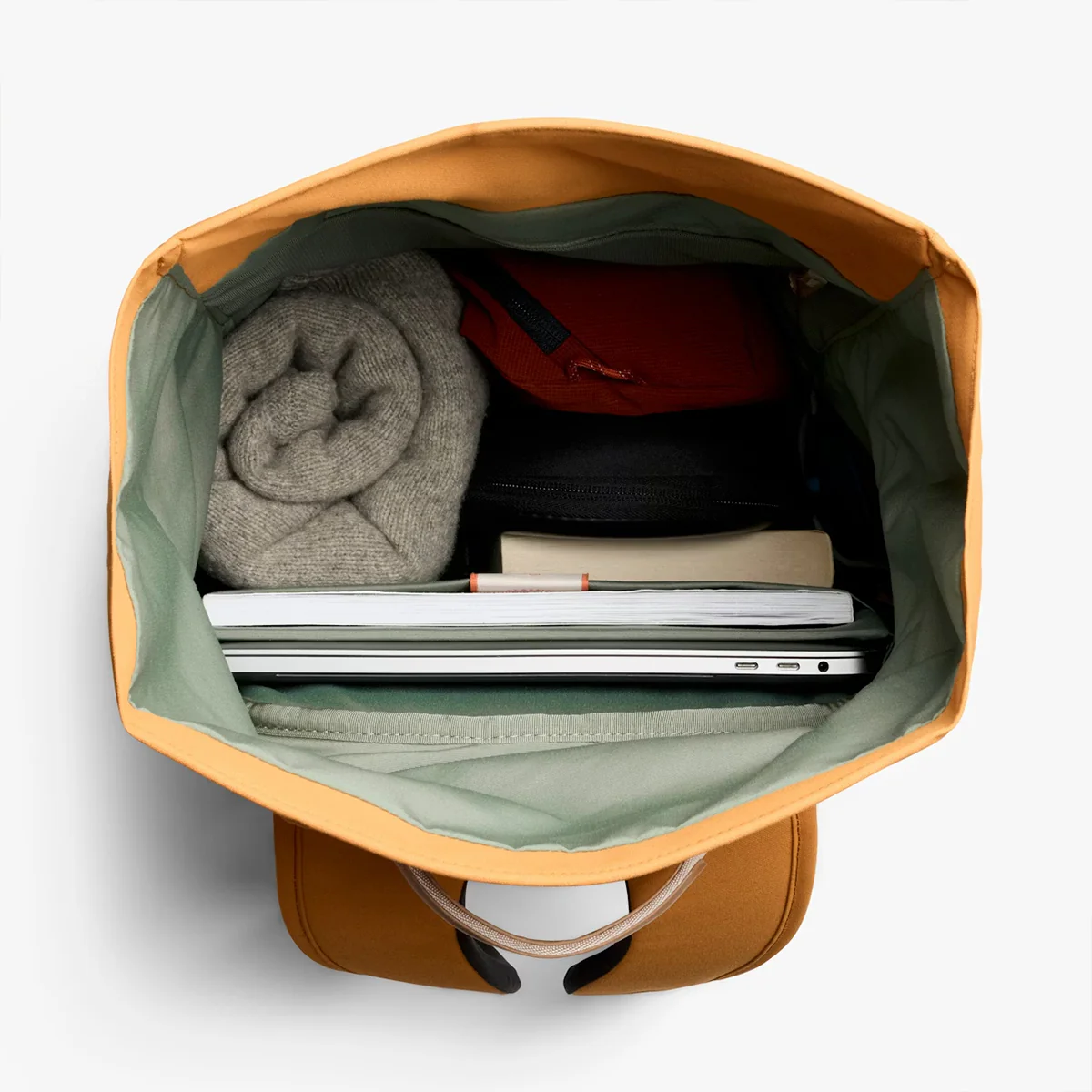 Bellroy Classic Rolltop Backpack Butterscotch - Image 3