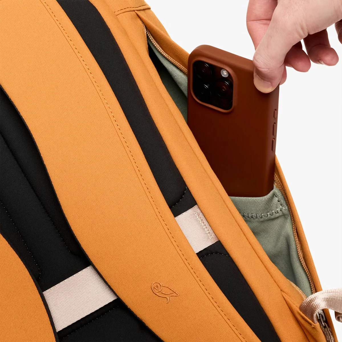 Bellroy Classic Rolltop Backpack Butterscotch - Image 7
