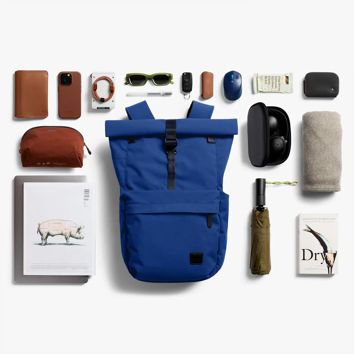 Bellroy Classic Rolltop Backpack Indigo - Image 9