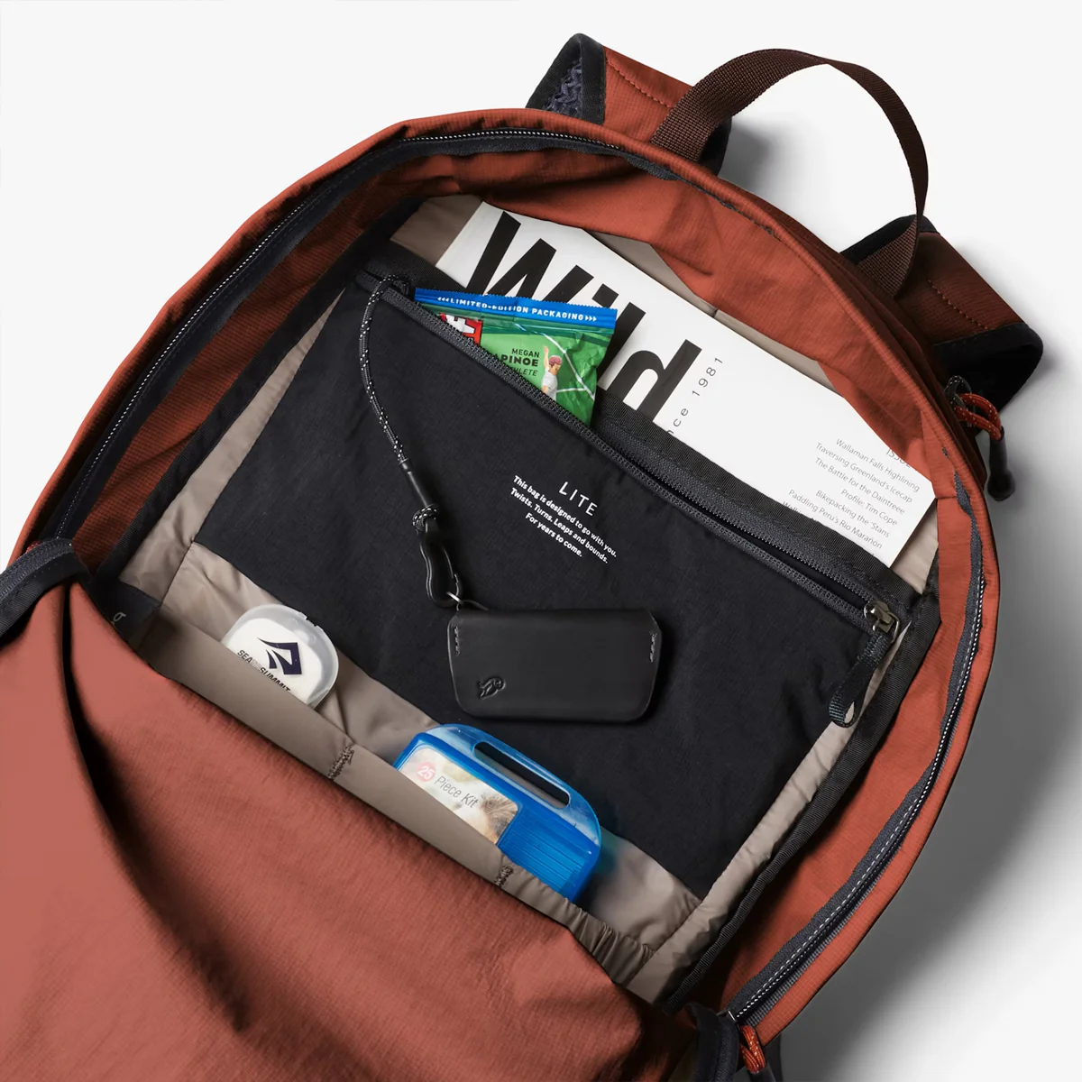 Bellroy Lite Daypack Clay - Image 3