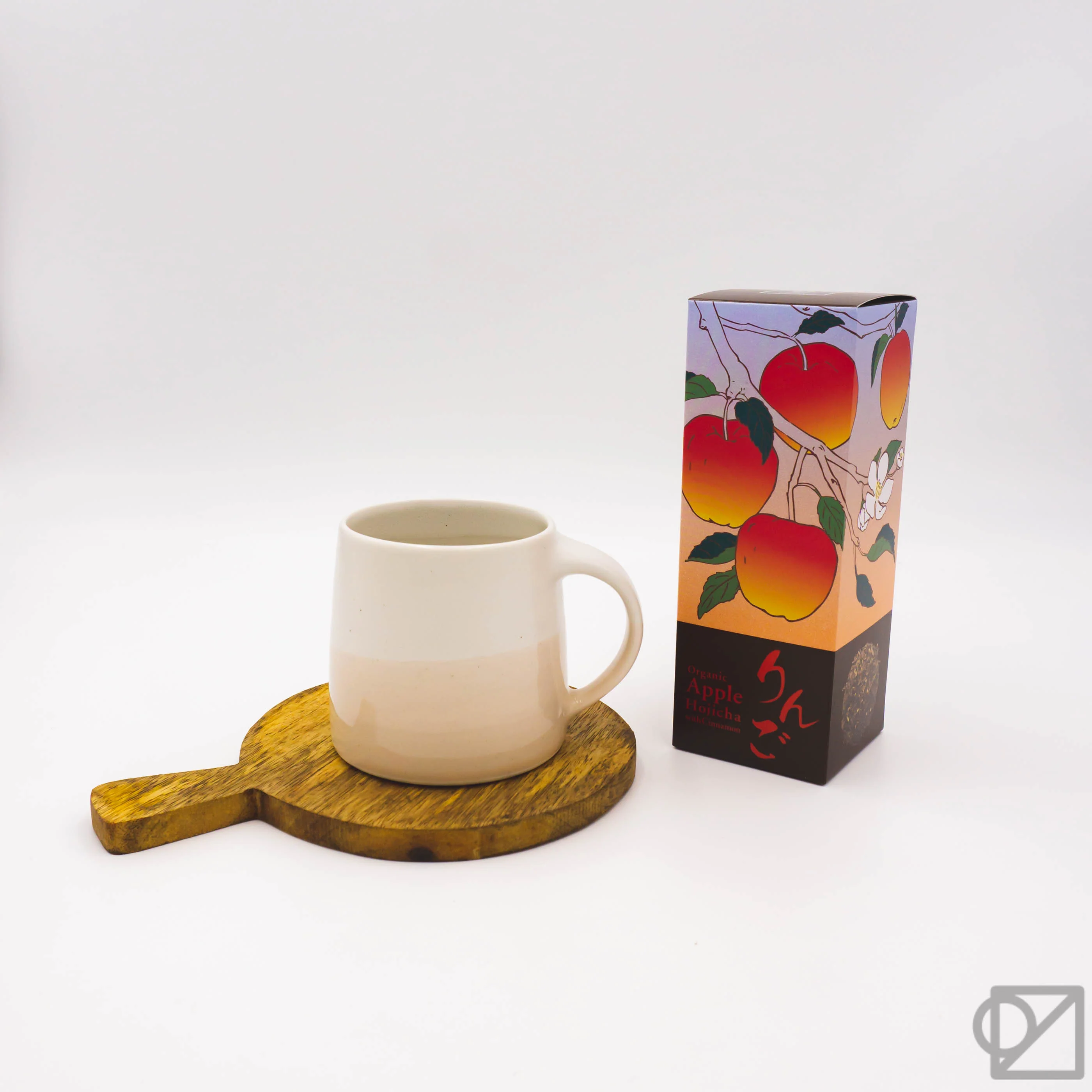 Jugetsudo Organic Apple Hojicha Tin - Image 5