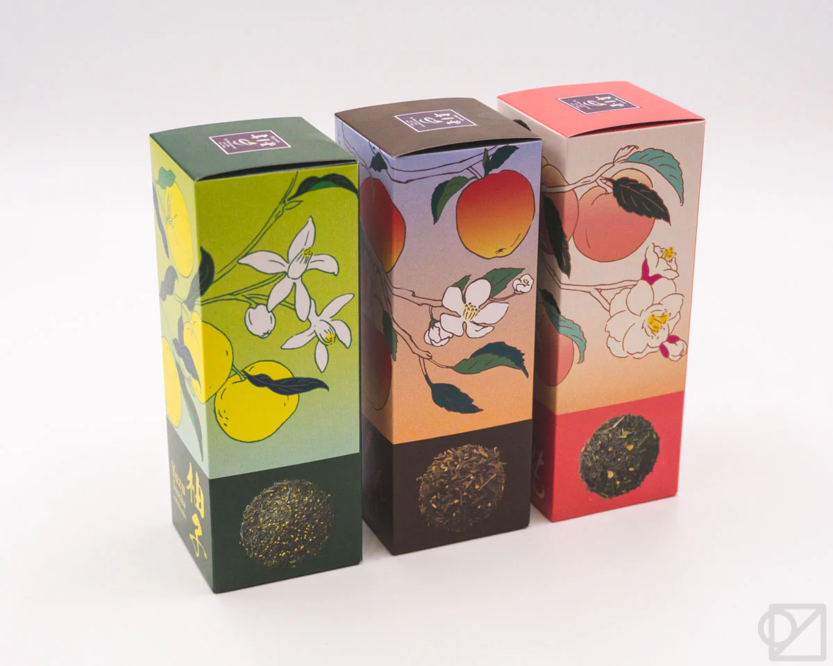 Jugetsudo Organic Apple Hojicha Tin - Image 6