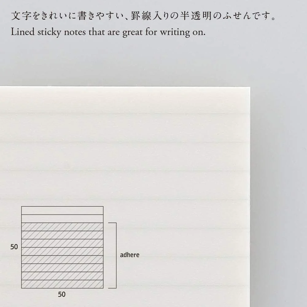 STÁLOGY 009-011 Translucent Sticky Notes 50mm - Image 10