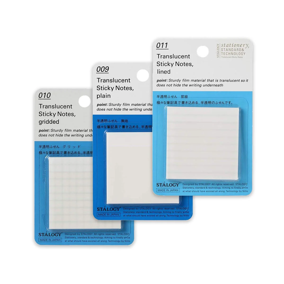 STÁLOGY 009-011 Translucent Sticky Notes 50mm - Image 12