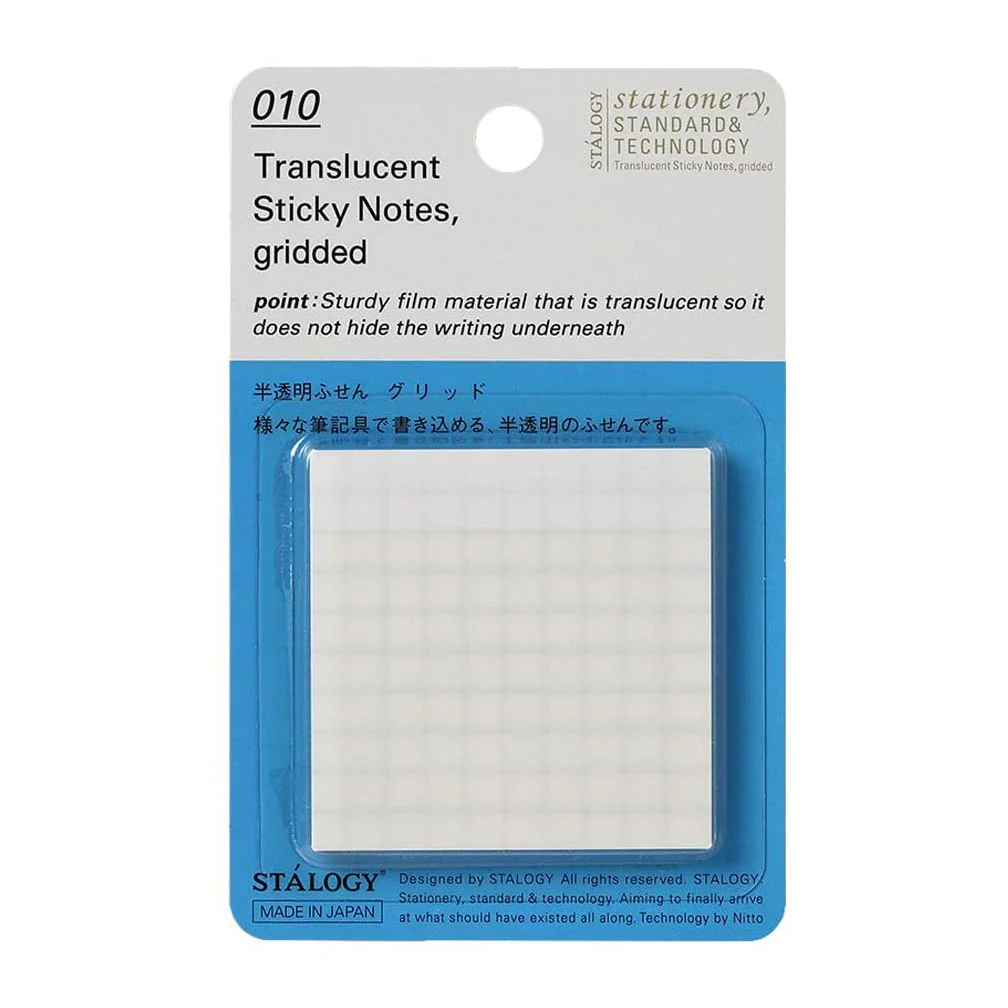 STÁLOGY 009-011 Translucent Sticky Notes 50mm - Image 5