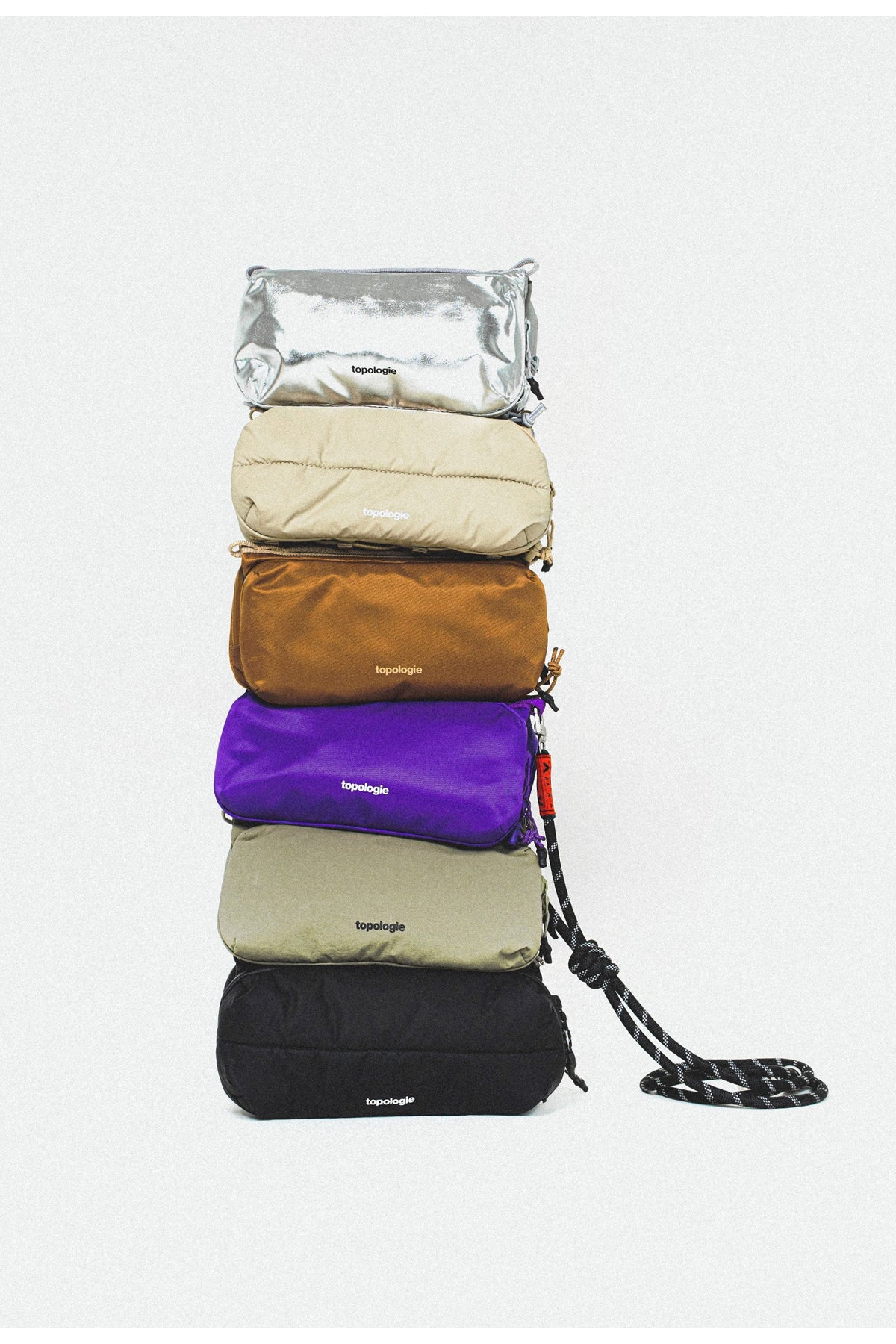 Topologie Bottle Sacoche Medium / Orange Mirror Metallic - Image 12