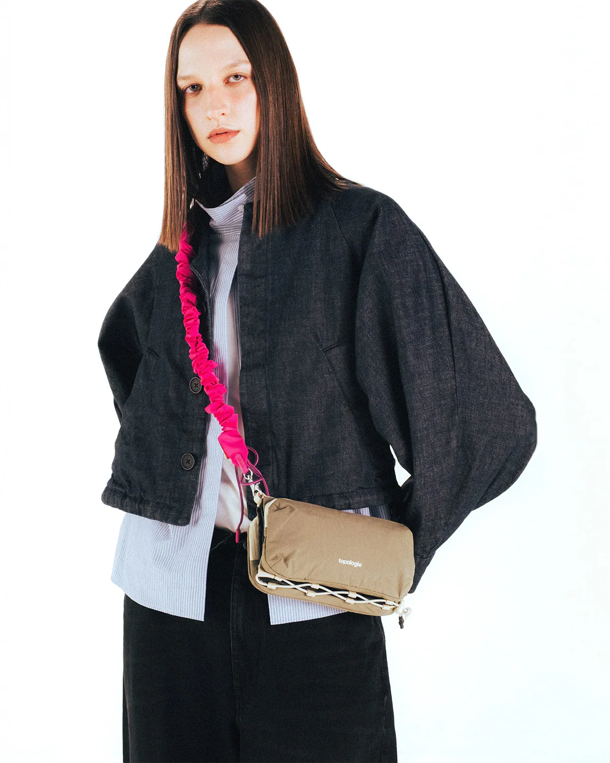 Topologie Bungee Strap / Pink Tech Sateen - Image 4