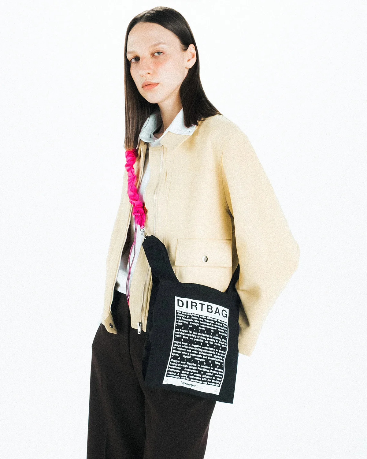 Topologie Bungee Strap / Pink Tech Sateen - Image 5