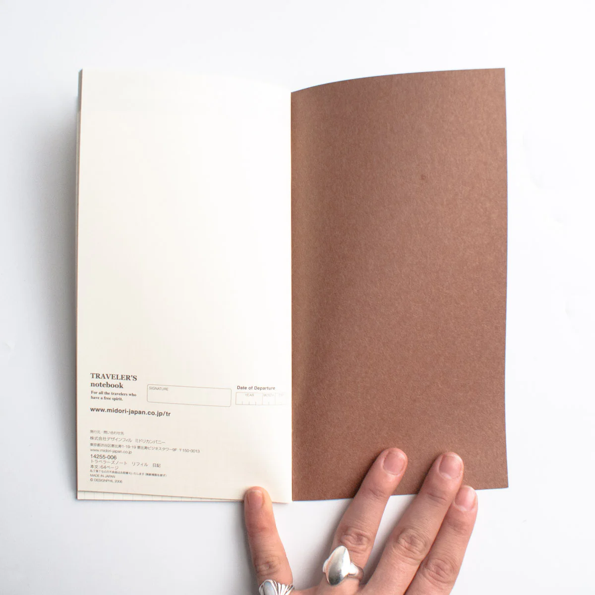 TRAVELER'S notebook 005 Free Diary - Image 7