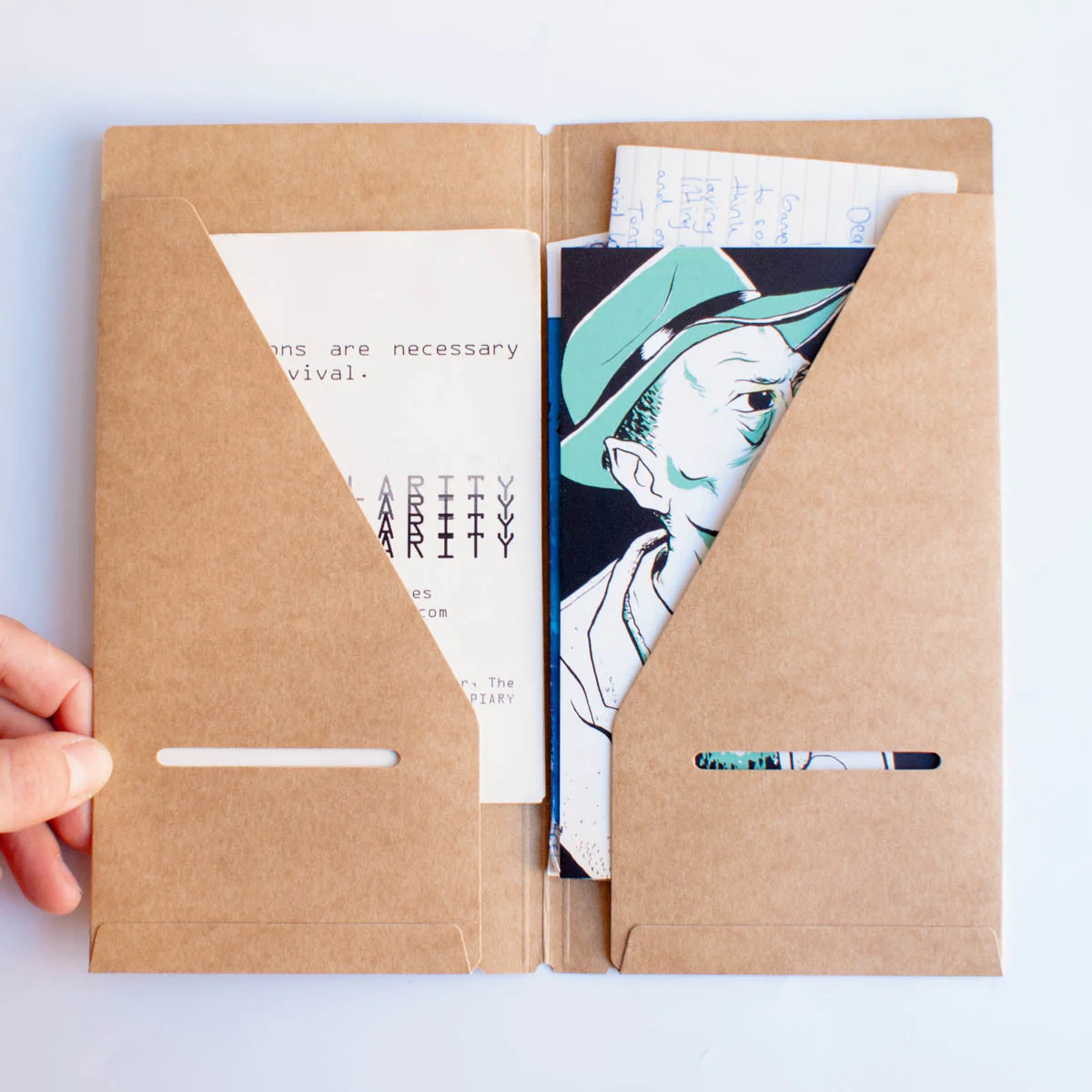 TRAVELER'S notebook 020 Kraft Paper Folder - Image 5