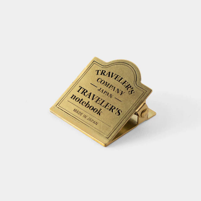 TRAVELER'S notebook 030 BRASS Clips - Image 4